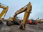 Used Komatsu Excavator,Back of used Excavator,Used Excavator in yard,Up close front of used Excavator,Front of used Excavator